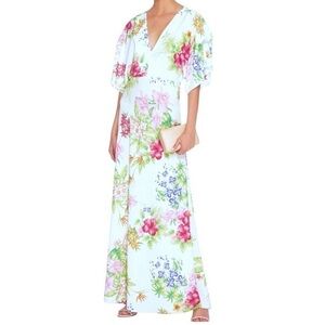 Beverly kimono sleeve maxi dress